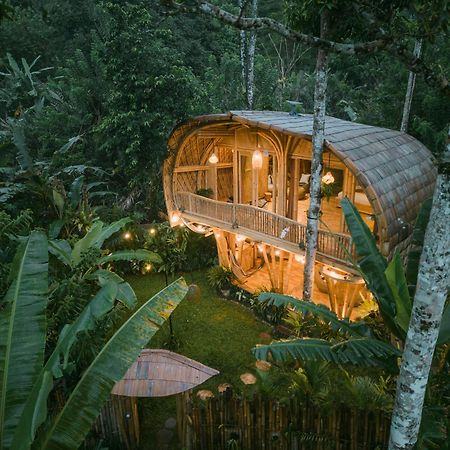 Alamvaya Bali Bamboo House Villa Сидемен Екстериор снимка