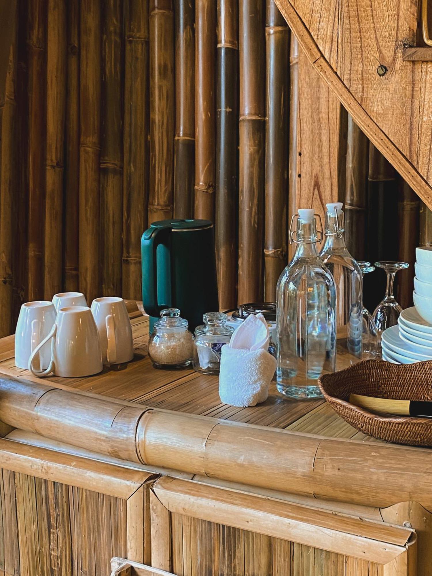Alamvaya Bali Bamboo House Villa Сидемен Екстериор снимка