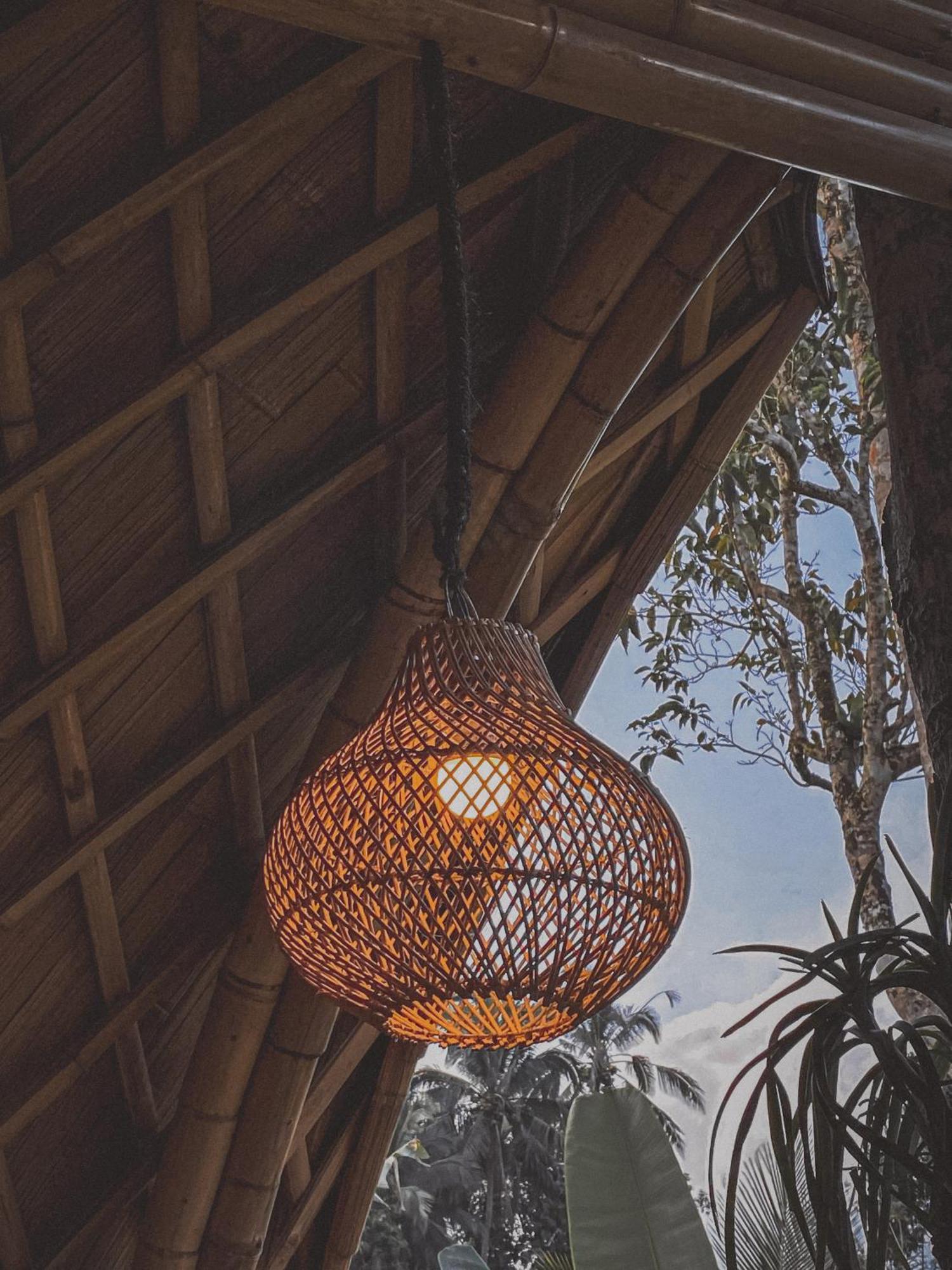 Alamvaya Bali Bamboo House Villa Сидемен Екстериор снимка
