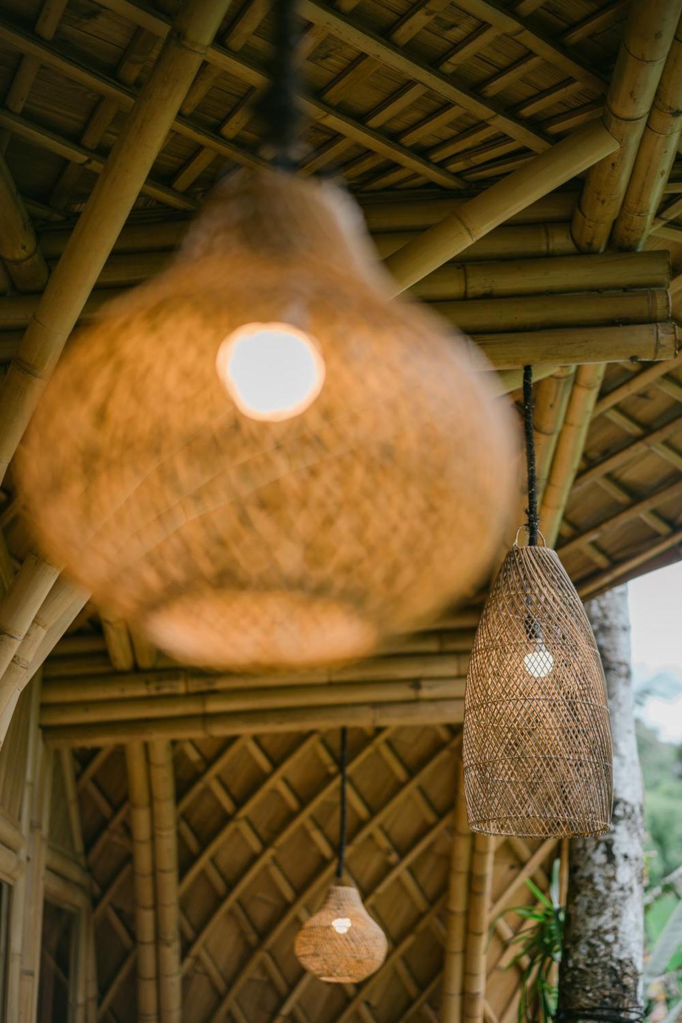 Alamvaya Bali Bamboo House Villa Сидемен Екстериор снимка