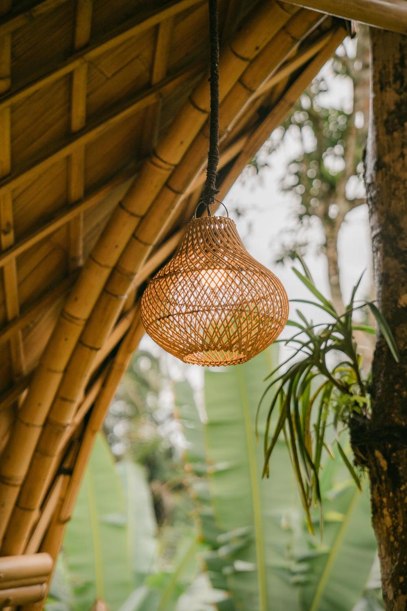 Alamvaya Bali Bamboo House Villa Сидемен Екстериор снимка